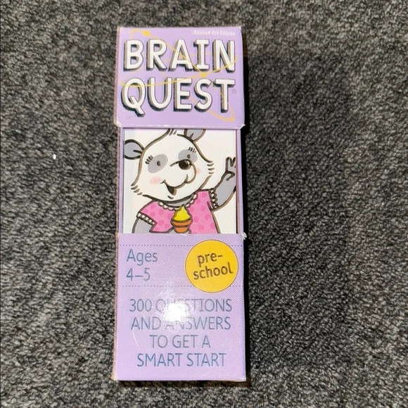 Preschool Card Set - Purple - Picture 1 of 2